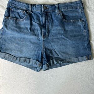 Blue Denim Women's Shorts